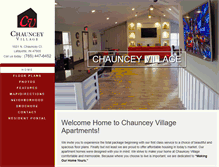 Tablet Screenshot of chauncey.mysamteam.com